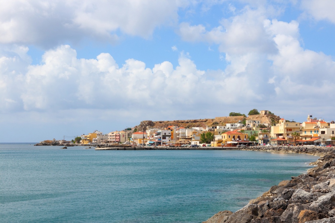 'Chania, town on Crete island in Greece. Old town of Paleochora (or Palaiochora).' - Hania