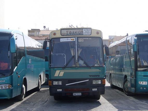 'Crete KTEL buses' - Hania