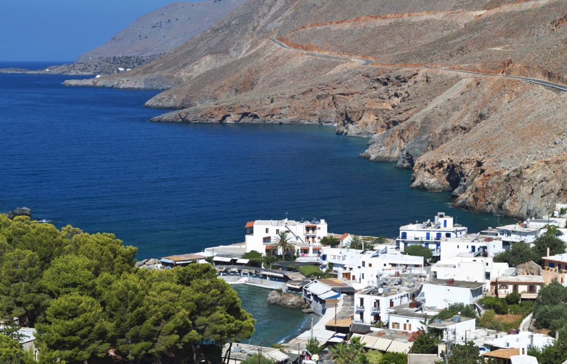 'Sfakia fishing village at Crete island in Greece' - Hania